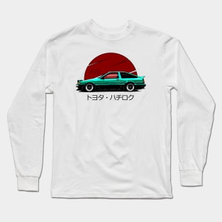 AE86 Turquoise Legend Edition Long Sleeve T-Shirt